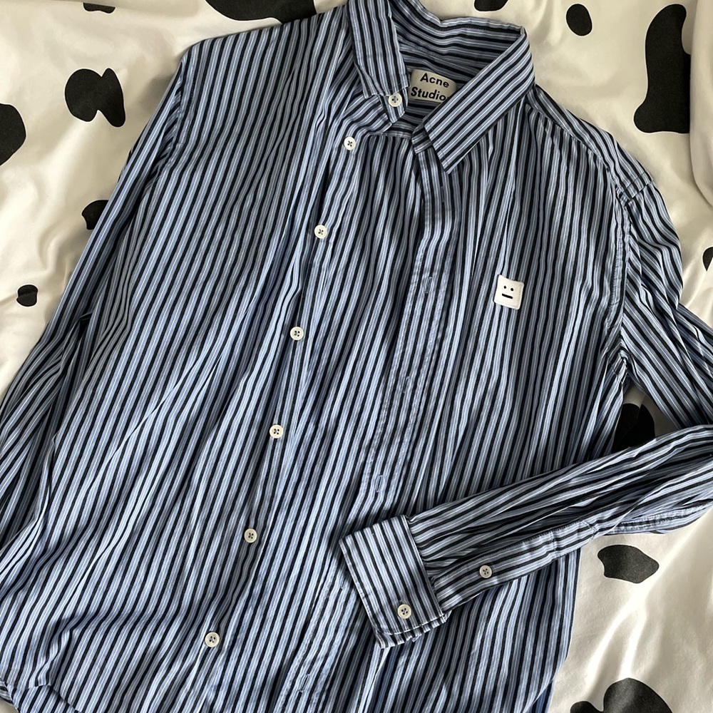 Acne Studios Stripe Button Shirt